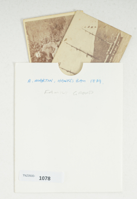 Two carte de visite: A. Martin / James Bragge