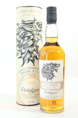 (1) Game of Thrones 'House Stark' Dalwhinnie Winter's Frost Single Malt Scotch Whisky, 43% ABV (GB)