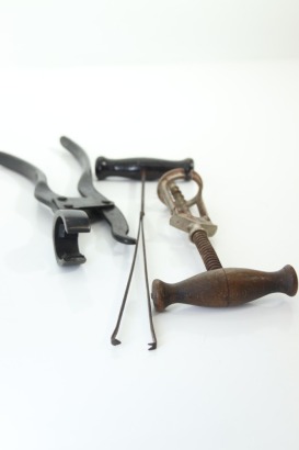 (1) Various Antique Cork Apparatus, 3 Sold as One Lot / Bob Campbell MW Collection
