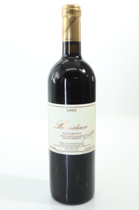 (1) 2002 Providence Private Reserve Merlot - Cabernet Franc - Malbec, Matakana
