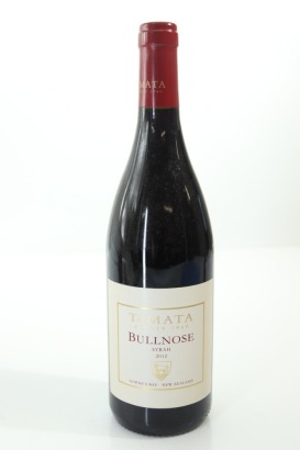 (1) 2012 Te Mata Estate Bullnose Syrah, Hawke's Bay