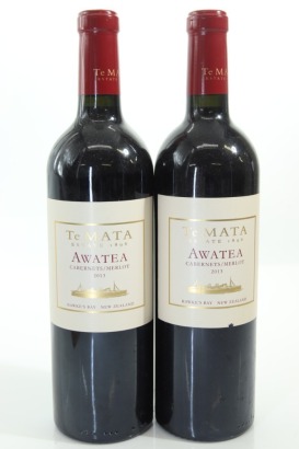 (2) 2013 Te Mata Estate 'Awatea' Cabernets - Merlot, Hawke's Bay