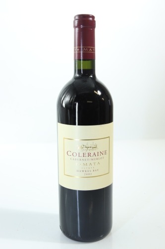 (1) 2002 Te Mata Estate Coleraine, Hawke's Bay