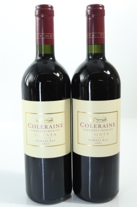 (2) 2002 Te Mata Estate Coleraine, Hawke's Bay