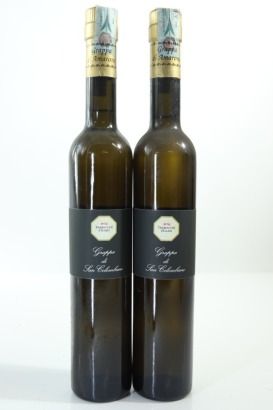 (2) Trabucchi d'Illasi San Colombano Grappa di Amarone, Veneto, 500ml, 42% ABV