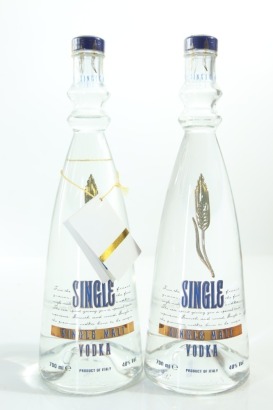 (2) Distillerie Franciacorta 'Single' Single Malt Vodka, Italy, 40% ABV