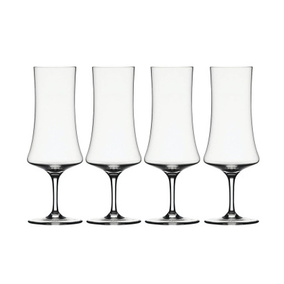 *(1) Spiegelau Willsberger Collection 6pk Bier Pilsner Glasses. (GB). 6 Glasses Sold as One Lot.