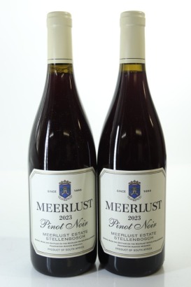 (2) 2023 Meerlust Pinot Noir, Stellenbosch
