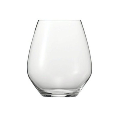 *(1) Spiegelau Authentis Casual Stemless 12pk Burgundy Casual Glasses. (GB). (12 Glasses Sold as One Lot)