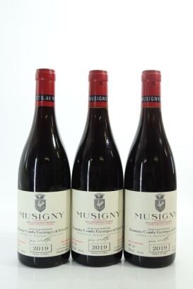 (3) 2019 Domaine Comte Georges de Vogue Musigny Grand Cru 'Cuvee Vieilles Vignes', Cote de Nuits