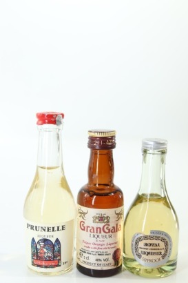 (1) Mixed Miniatures, 3 Bottles Sold as One Lot