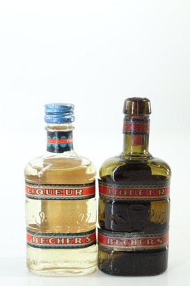 (1) Becher's Liqueur Miniatures, 2 Bottles Sold as One Lot