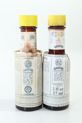 (1) Angostura Aromatic Bitters Miniatures, Trinidad and Tobago, 2 Bottles Sold as One Lot