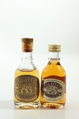 (1) Glayva Scotch Whisky Liqueur Miniatures, Scotland, 2 Bottles Sold as One Lot