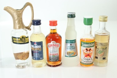 (1) Mixed Miniatures, 6 Bottles Sold as One Lot