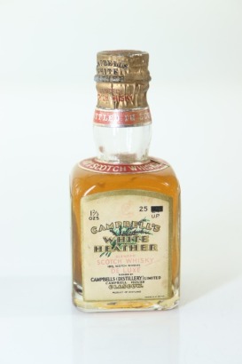 (1) Campbell's White Heather Blended Scotch Miniature
