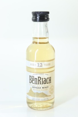 (1) The BenRiach 'The Twelve' 12 Year Old Single Malt Scotch Whisky Miniature