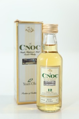 (1) AnCnoc 12 Year Old Single Malt Scotch Whisky Miniature