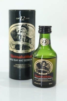(1) Bunnahabhain 12 Year Old Single Malt Scotch Whisky Miniature