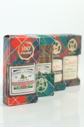 (1) Gordon & MacPhail Single Malt Miniature Collection, 4 Bottles Sold as One Lot