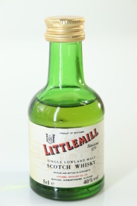 (1) Littlemill Single Malt Scotch Whisky Miniature