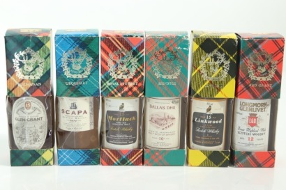 (1) Gordon & MacPhail Single Malt Miniature Collection, 6 Bottles Sold as One Lot