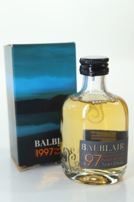 (1) 1997 Balblair Vintage Release Single Malt Scotch Whisky Miniature