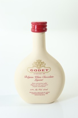 (1) Godet Belgian White Chocolate Liqueur Miniature