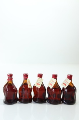 (1) 1970's Italian Wine Miniatures, 5 Bottles Sold as One Lot