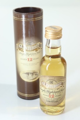 (1) The Glenturret 12 Year Old Single Malt Scotch Whisky Miniature