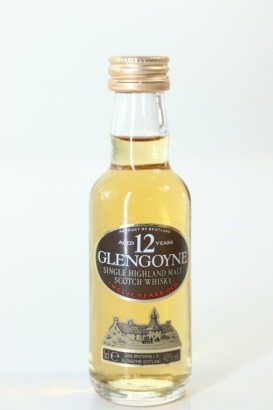 (1) Glengoyne 12 Year Old Single Malt Scotch Whisky Miniature