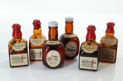 (1) Mixed Miniatures, 6 Bottles Sold as One Lot