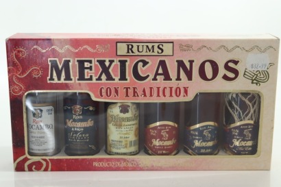 (1) Case of Mexican Rums with Tradition, 6 Bottles Sold as One Lot