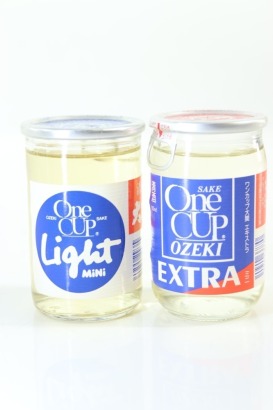 (1) One Cup Japanese Mini Sake, 2 Sold as One Lot