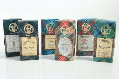 (1) Mixed Scotch Miniatures, 6 Sold as One Lot