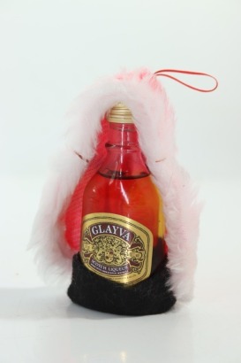(1) Miniature Glayva Whisky Liqueur with Santa Hat