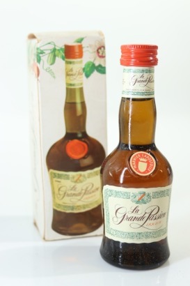 (1) Marnier-Lapostolle La Grande Passion, Fine Armagnac and Passion Fruit Liqueur Miniature