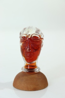 (1) Vlahov Liqueur Glass Head Miniature