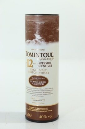 (1) Tomintoul 12 Year Single Malt Scotch Whisky Miniature