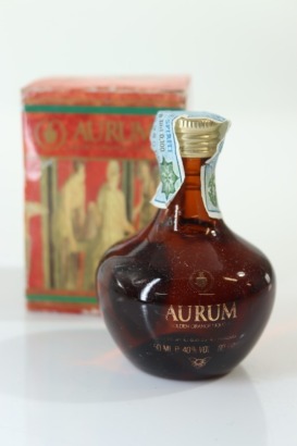 (1) Aurum Golden Orange Liqueur Miniature