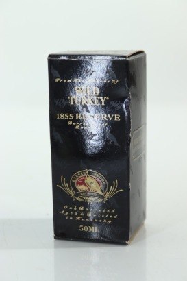 (1) Wild Turkey 1855 Reserve Miniature