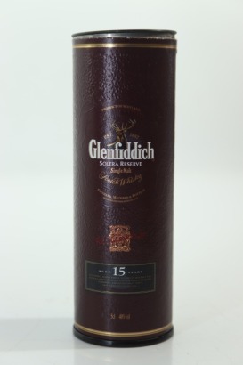 (1) Glenfiddich Solera Reserve 15 Year Old Single Malt Scotch Whisky Miniature