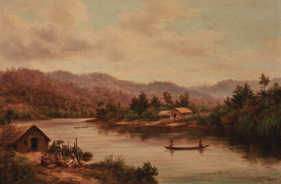 WILLIAM GEORGE BAKER Waikato River