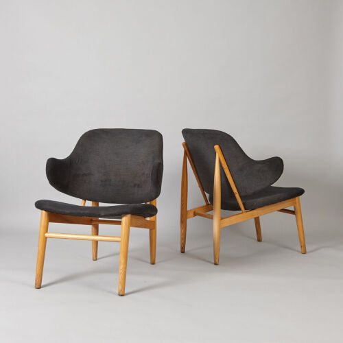 A Pair of Vintage Modern Design Arm Chairs