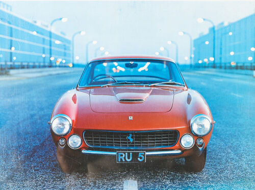 A Promotional Ferrari Photograph