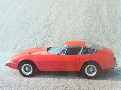 A Promotional Ferrari Photograph