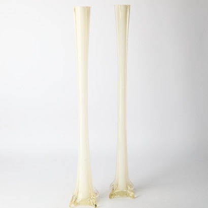 A Pair of Large Vintage Eiffel Vases