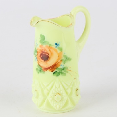 An Antique Uranium Custard Jug