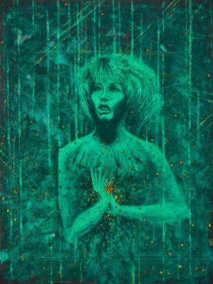 A Large Figurative Painting by Unknown Artist