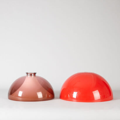 A Pair of Retro Lampshades